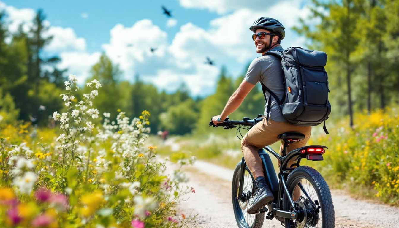 e-bike camping